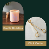 Wick Bliss | The Ultimate Candle Care Bundle: Josephine Baker