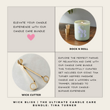 Wick Bliss | The Ultimate Candle Care Bundle: Tina Turner
